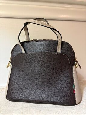 Toro Firenze Paris Mini Dome Leather Bag Made in Italy